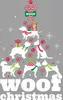 Woof Christmas Hunde Weihnachtsbaum Hundebesitzer - Produktbild-Vorschau 3