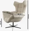 DomoHome | Ergonomischer Relax-sessel mit 360° Dreh-und Produktbild-Vorschau 6