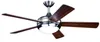 Ventilateur de plafond Ursa Nickel brossé pales Argent & Voir les images du produit 7