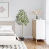 VEVOR Kunstolijfboom, 60x60x155 cm, Kunstplant, PE, Productafbeelding-voorbeeld 8