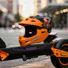 Kamikaze Kinbescherming Ronin Helm, oranje, model M, 2-in-1 Productafbeelding-voorbeeld 7