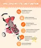 Bayer Chic 2000 Puppenbuggy Lola | Jogging-Buggy für Puppen Produktbild-Vorschau 5