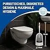 Rival WC-Garnitur Meiler anthrazit mit Gumminoppenbürste & Produktbild-Vorschau 4