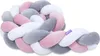 Mix Pink - Geflochtene Bettschlange Bettumrandung für Produktbild-Vorschau 5