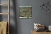 Coloray Uhr auf Leinwand 30x30 cm Wand Uhr Dekoration Produktbild-Vorschau 4