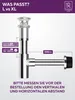 M. ROSENFELD HOME Design Siphon Waschbecken – Universeller Produktbild-Vorschau 11