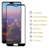 A smartphone screen protector is shown next to a smartphone, with a list of its features. Produktbild-Vorschau