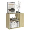 vidaXL Stolik boczny dąb sonoma 60x30x50 cm materiał Podgląd zdjęcia produktu 9