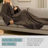 Bestlivings coperta accogliente con maniche 130 x 180 cm e Anteprima dell’immagine prodotto 7
