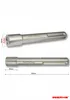 Two views of a metal tool with dimensions indicated. Náhled obrázku produktu
