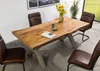 MASSIVMOEBEL24.DE Baumtisch Mango 240x100x77 natur lackiert Produktbild-Vorschau 2