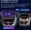 10.1" Android 13 Car Radio Carplay Dla Toyota Aygo Peugeot Podgląd zdjęcia produktu 2