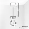 LED Tischlampe Akku Tischleuchte IP44 Touch Dimmbar Produktbild-Vorschau 10