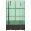 Hochbeet mit Gewächshaus-Aufsatz Rattan-Optik 80x40x138 cm Produktbild-Vorschau 4