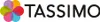 The image displays the Tassimo logo and brand name. Produktbild-Vorschau