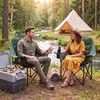 KOMFOTTEU Campingstuhl übergroß, faltbarer Angelstuhl bis Produktbild-Vorschau 2