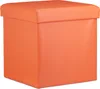 Pouf pieghevole Relaxdays, cubo con vano portaoggetti, Anteprima dell’immagine prodotto 7