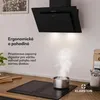 Klarstein Athena šikmý digestor - 60 cm digestor, 404 m³/h, Náhľad obrázku produktu 2
