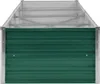 vidaXL Letto da giardino rialzato in acciaio zincato Anteprima dell’immagine prodotto 9