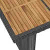 vidaXL 11-tlg. Garten-Essgruppe mit Kissen Poly Rattan Produktbild-Vorschau 5