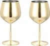 Edelstahl-Rotweingläser, Kelche, Wein-Champagner-Gläser, Produktbild-Vorschau 1