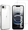 Étui pour iPhone 16e avec 2 protections d'écran en verre Voir les images du produit 1