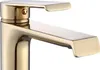 A close-up studio shot of a gold and silver faucet. Anteprima dell’immagine prodotto