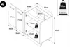 ULWEHOME Küchenzeile 260 cm Beige, Küchenmöbel-Set Kaschmir Produktbild-Vorschau 9