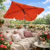 Balkon Sonnenschirm 200x125cm Balkonschirm Rechteckig Produktbild-Vorschau 3