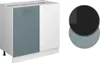 Eckunterschrank Vicco R-Line Blau-Grau 86 cm ohne Produktbild-Vorschau 5