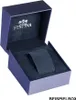 An open blue watch box with the Festina logo inside. Náhled obrázku produktu