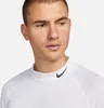 Nike Dri-Fit Fitness Mock-Neck Long-Sleeve Top White/Black Produktbild-Vorschau 3