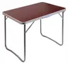 Verk 14468 Turistický stůl - skládací 80 x 60 x 70 cm hnědý Náhled obrázku produktu 6
