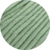 A close-up view of mint green yarn with visible fibers and a ribbed texture. Produktbild-Vorschau