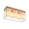 ZMH lampa sufitowa do salonu lampa sufitowa drewno 3 Podgląd zdjęcia produktu 9
