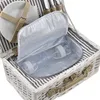 [casa.pro]® Picknickkorb für 2 Personen mit Kühltasche, Produktbild-Vorschau 6