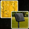 Solar-Lichterkette Garten 100 LED 12m – Warmweiße Produktbild-Vorschau 4