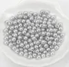Wachsperlen ca. 100 Stück, 8mm, Silber hell Náhled obrázku produktu 1