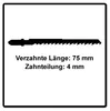 Festool Stichsägeblatt S 75/4 K/20 WOOD CURVES Produktbild-Vorschau 3