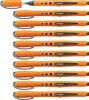 A collection of orange pens with black clips and tips, arranged vertically. Anteprima dell’immagine prodotto