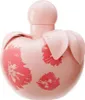 A pink perfume bottle with floral designs. Anteprima dell’immagine prodotto