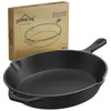 Gusseisenpfanne 3 tlg Pfannenset 20/26/30cm Bratpfanne Set Produktbild-Vorschau 11