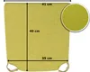 sunnypillow 4er Set Stuhlkissen mit Klettverschluss Produktbild-Vorschau 4