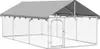 vidaXL Outdoor-Hundezwinger mit Dach 400x200x150 cm Produktbild-Vorschau 8