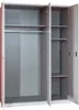 Kleiderschrank Cindy Drehtürenschrank Weiß Rosa Größe Produktbild-Vorschau 3