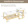 ProximaX Couchtisch Set, rechteckiger Tisch und Produktbild-Vorschau 10