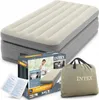 An Intex air mattress, its box, and a storage bag are displayed on a white background. Produktbild-Vorschau