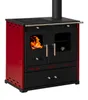Stufa a legna P. Eco LUX Bordo - Stufa a legna con piastra Anteprima dell’immagine prodotto 4