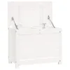vidaXL Truhe Weiß 60x32x45,5 cm Massivholz Kiefer -  Produktbild-Vorschau 3