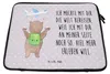 Mr. & Mrs. Panda Laptop Tasche Bär Flugzeug 27 x 36 cm - Produktbild-Vorschau 2